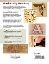 Load image into Gallery viewer, Pyrography Basics: Techniques and Exercises for Beginners (Design Originals) Patterns for Woodburning with Skill-Building Step-by-Step Instructions and Advice from Lora Irish on Texture and Layering

