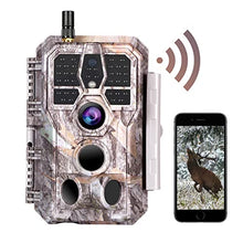 Load image into Gallery viewer, BlazeVideo WiFi Deer &amp; Trail Game Camera 32MP 1296P No Glow Night Vision Time Lapse Waterproof Motion Activated Photo &amp; Video Model for Wildlife Scouting Hunting &amp; Home or Backyard Security
