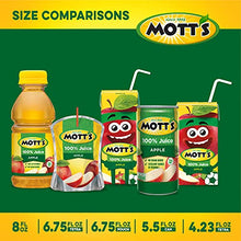 Load image into Gallery viewer, Mott's Original Apple 100% Juice, 6.75 Fluid Ounce Juice Box, 8 Count
