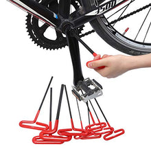 Load image into Gallery viewer, 10 Pieces T-handle Hex Key Set T-key Allen Wrench Kit Sizes 3/32, 7/64, 1/8, 9/64, 5/32, 3/16, 7/32, 1/4, 5/16, 3/8 Inches
