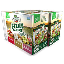 Load image into Gallery viewer, Brothers-ALL-Natural Fruit Crisps, Variety Pack, 4.44 Ounce Bag, 12 Count (Pack of 2)
