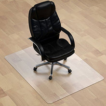 Load image into Gallery viewer, Thickest Chair Mat for Hardwood Floor - 1/8" Thick 47" X 35" Crystal Clear Chair Mat for Hard Floor, Can't be Used on Carpet Floor
