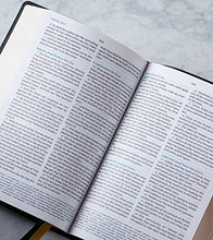 Load image into Gallery viewer, KJV, Large Print Verse-by-Verse Reference Bible, Maclaren Series, Premium Goatskin Leather, Black, Comfort Print: Holy Bible, King James Version
