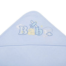 Load image into Gallery viewer, Spasilk 23-Piece Essential Baby Bath Gift Set – Hooded Baby Towels &amp; Washcloths – Newborn Boy or Girl – Baby Shower Gift, Blue
