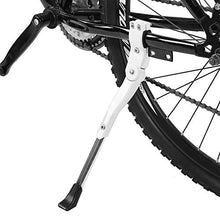 Load image into Gallery viewer, Dilwe Bike Kickstand Single Side Stand Aluminium Alloy Length Adjustable Bike Kickstand for 16" 20" 24" 26" Bike(White)
