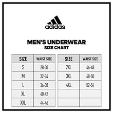 Load image into Gallery viewer, adidas Men's Performance Boxer Briefs Underwear (3-Pack), Black/Black Black/Black Black/Black, LARGE
