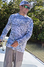 Load image into Gallery viewer, Huk Men's Pursuit Camo Vented Long Sleeve 30 UPF Fishing Shirt, Mossy Oak Hydro Standards, Medium
