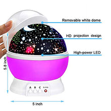 Load image into Gallery viewer, ATOPDREAM Toys for 7-8 Year Old Boys Girls, Wonderful Quiet Rotating Star Night Light Projector Toys for 2-10 Year Old Girls Christmas Gifts for 2-10 Year Old Boys Stocking Fillers Stocking Stuffers

