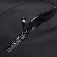 Load image into Gallery viewer, perfectCOCO Women's Plus Size Sport Jacket Waterproof Hoodie Hat Detachable Breathable Sport Outdoor Stand Collar Coat Black
