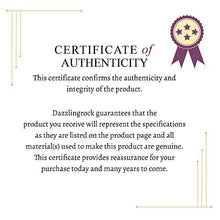 Load image into Gallery viewer, Dazzlingrock Collection 0.12 Carat (ctw) 10K Round White Diamond Ladies Enhancer Guard Wedding Band, White Gold, Size 7
