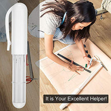 Load image into Gallery viewer, Chalk Fabric Marker Sewing Tools, Tailors Liner Pen Creates Consistent Erasable Lines with Dosing Wheel Technology, Suitable for Cotton, Knit, Leather Etc (Blue)
