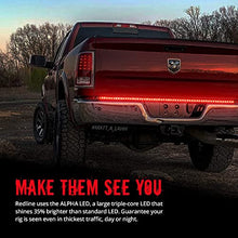 Load image into Gallery viewer, OPT7 60" Redline LED Tailgate Light Bar - TriCore LED - Weatherproof Rigid Aluminum No-Drill Install - Full Featured Reverse Running Brake Turn Signal
