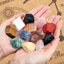 Load image into Gallery viewer, Yunoun Healing Stones and Crystals Set - Gemini Zodiac Stones - Astrology Healing Crystal Horoscope Gift Energy Crystals for Meditation Beginners Reiki Starry Bracelet(Gemini)
