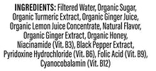 Load image into Gallery viewer, Turmeric Time Turmeric Shots - Turmeric with Ginger, Citrus &amp; Honey | Non-GMO | No Preservatives or Artificial Flavors/Colors/Sweeteners | B Vitamins | Liquid Turmeric (12 Pack)
