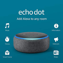 Load image into Gallery viewer, Echo Dot (3rd Gen) - Smart speaker with Alexa - Charcoal
