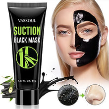 Load image into Gallery viewer, Vassoul Blackhead Remover Mask, Peel Off Blackhead Mask, Black Mask - Deep Cleansing Facial Mask for Face &amp; Nose
