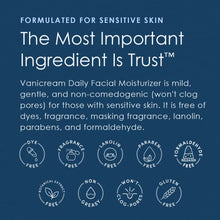 Load image into Gallery viewer, Vanicream Facial Moisturizer - 3 fl oz - Formulated Without Common Irritants for Those with Sensitive Skin
