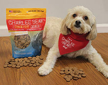 Load image into Gallery viewer, Charlee Bear Grain Free Crunch Dog Treats, Bacon &amp; Blueberry Flavor, 8 oz
