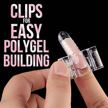 Load image into Gallery viewer, Makartt Poly Nail Extension Gel Slip Solution Kit with Nail Tip Clips Dual Nail Forms Set
