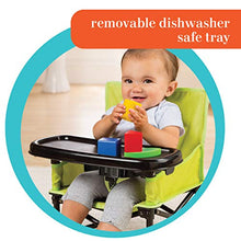 Load image into Gallery viewer, Summer Pop ‘n Sit Booster Seat, Green – Booster Chair for Indoor/Outdoor Use – Fast, Easy and Compact Fold , Can be Used as a Portable Highchair – For 6 months to 4 years (up to 37 pounds)
