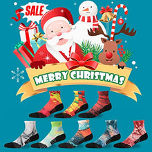 Load image into Gallery viewer, Funny Socks for Womenn,NIcool Fun Pattern Sports Hiking Athletic Novelty Colorful Socks 3 Pairs for Christmas
