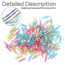 Load image into Gallery viewer, Ruikarhop 120PCS Heat Shrink Bullet Connectors Kit,Waterproof Electrical Female &amp; Male Bullet Butt Terminals(12-10AWG,14-16AWG,18-22AWG)
