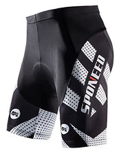 Load image into Gallery viewer, sponeed Men's Padded Cycling Shorts Bicycle Bike Gear MTB Pants Cycle Wear Biking Tights Asian L US M White
