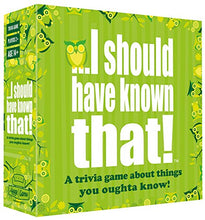 Load image into Gallery viewer, ...I should have known that! Trivia Game
