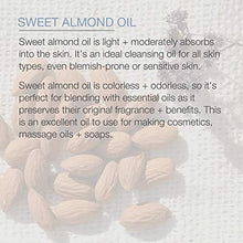Load image into Gallery viewer, Sweet Almond Oil for Hair and Skin, 100% Pure and Cold Pressed, Hexane Free, Skin Moisturizer, Nails, Therapeutic Massage, Carrier Oil - by Pure Body Naturals 16 Fl. Ounce (Label Varies)
