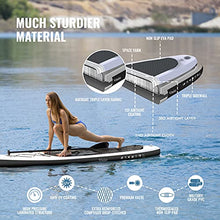 Load image into Gallery viewer, Viniie Inflatable Stand Up Paddle Board with Accessories of Backpack, 2 Bags, Floating Paddles, 2 Fins, Leash, and Double Action Hand Pump All-Around SUP for Yoga, Fishing, Tour

