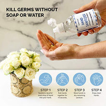Load image into Gallery viewer, Hand Cleaner by Vervose | 70% Ethyl Alcohol | Cleans &amp; Nourishes with Aloe &amp; Vitamin E | Made in USA | 8 oz Bottle (2 Pack)
