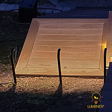 Load image into Gallery viewer, LUMENGY 3W LED Landscape Lighting, Wired 12V-24V AC/DC Low Voltage, Brown Aluminum Bollard Pathway Lights for Walkways Driveways &amp; Garden, IP67 Waterproof, 3000K Warm White (4 Pack)
