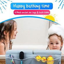 Load image into Gallery viewer, Elis &amp; Alis Bath Kneeler with Elbow Rest Pad, Baby Bath Kneeling Set, Knee and Elbow Cushioned Support, Water Resistant Fabric, Mesh Pocket for Infant Toys &amp; Bathing Accessories
