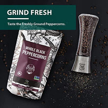 Load image into Gallery viewer, Soeos Whole Black Peppercorns 16 oz, NON-GMO Verified, Kosher, Grade AAA, Vacuum Sealed Package to Keep Peppers Fresh, Safe, and Better Taste, 1 Pound (Pack of 1)
