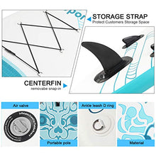 Load image into Gallery viewer, FBSPORT 10'6'' Premium Inflatable Stand Up Paddle Board, Yoga Board with Durable SUP Accessories &amp; Carry Bag | Wide Stance, Surf Control, Non-Slip Deck, Leash, Paddle and Pump for Youth &amp; Adult
