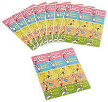 Load image into Gallery viewer, Eureka Classroom Decorations Cat in The Hat Reading Stickers for Kids and Educational Fun, 120pc
