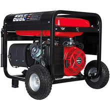 Load image into Gallery viewer, Durostar DS10000E Gas Powered 10000 Watt Electric Start Portable Generator, Red/Black
