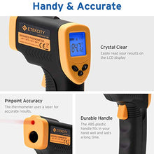 Load image into Gallery viewer, Etekcity Digital Laser Temperature Gun Non-Contact IR Thermometer-58℉ to 716℉ (-50℃ to 380℃), Standard Size, Black &amp; Yellow
