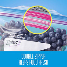 Load image into Gallery viewer, Ziploc Quart Food Storage Freezer Bags, Grip 'n Seal Technology for Easier Grip, Open, and Close, 30 Count, Pack of 4 (120 Total Bags)
