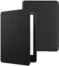 Load image into Gallery viewer, TiMOVO Case Fits All-New Kindle Paperwhite (6.8", 11th Generation, 2021 Release), Slim Lightweight Hard PC Protective Smart Cover with Soft Microfiber Interior, Auto Wake/Sleep Function, Black
