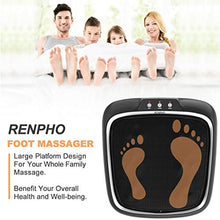 Load image into Gallery viewer, Shiatsu Home Foot Massager with Washable Cover, RENPHO Electric Foot Massage Machine with Soothing Heat and Multi Buttons for Tired Feet
