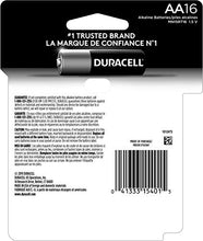 Load image into Gallery viewer, Duracell - CopperTop AA Alkaline Batteries - Long Lasting, All-Purpose Double A battery for Household and Business - 16 Count
