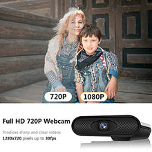 Load image into Gallery viewer, Webcam with Microphone, LFS 1080P HD Streaming USB Computer Webcam 65 inch Long Cable Manual Focus Noise Reduction [Plug and Play] [30fps] for PC Video Conferencing/Calling, Laptop/Desktop Mac
