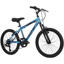 Load image into Gallery viewer, Huffy Kids Hardtail Mountain Bike for Boys, Stone Mountain 20 inch 6-Speed, Metallic Cyan (73808)

