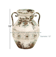Load image into Gallery viewer, Deco 79 Metal Vase, 15 by 12-Inch

