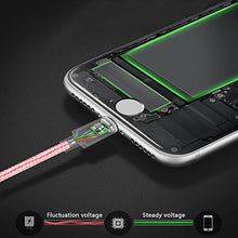 Load image into Gallery viewer, 4Pack(3ft 6ft 6ft 10ft) iPhone Lightning Cable Apple Certified Braided Nylon Fast Charger Cable Compatible iPhone Max XS XR 8 Plus 7 Plus 6s 5s 5c Air iPad Mini iPod (Pink)
