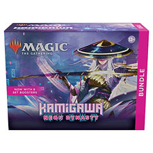 Load image into Gallery viewer, Magic The Gathering Kamigawa: Neon Dynasty Bundle | 8 Set Boosters + Accessories
