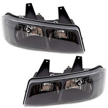 Load image into Gallery viewer, Brock Replacement Driver and Passenger Set Composite Halogen Headlights 2003-2020 Express Savana Van
