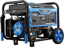 Load image into Gallery viewer, Pulsar PG10000B16 Portable Dual Fuel Generator-8000 Rated 10000 Peak Watts-Gas &amp; LPG Electric Start-Switch-&amp;-Go Build in, RV Ready-CARB Compliant, 10, 000W, Black
