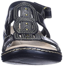 Load image into Gallery viewer, Clarks Women's Leisa Vine Platform, Black Leather, 7 Medium US
